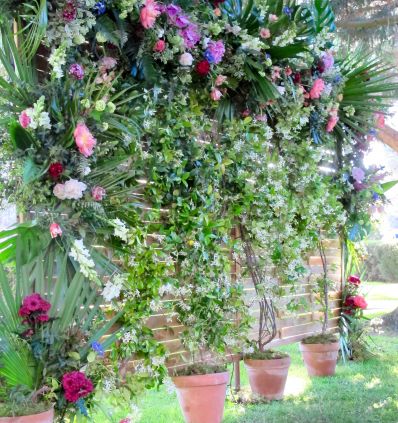 Jardin vertical para photocall