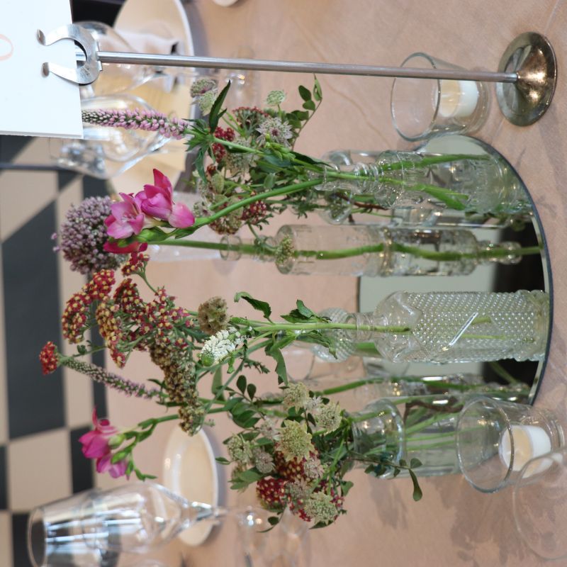 COMPOSICION JARRONCITOS con FLORES