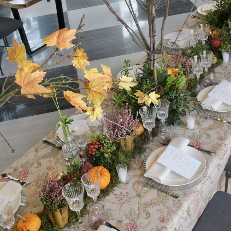 Mesa Otoñal de novios