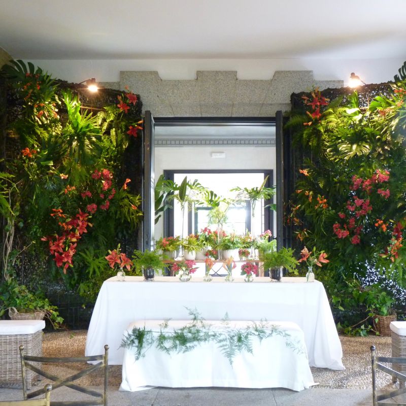 Ceremonia Civil con Jardines Verticales