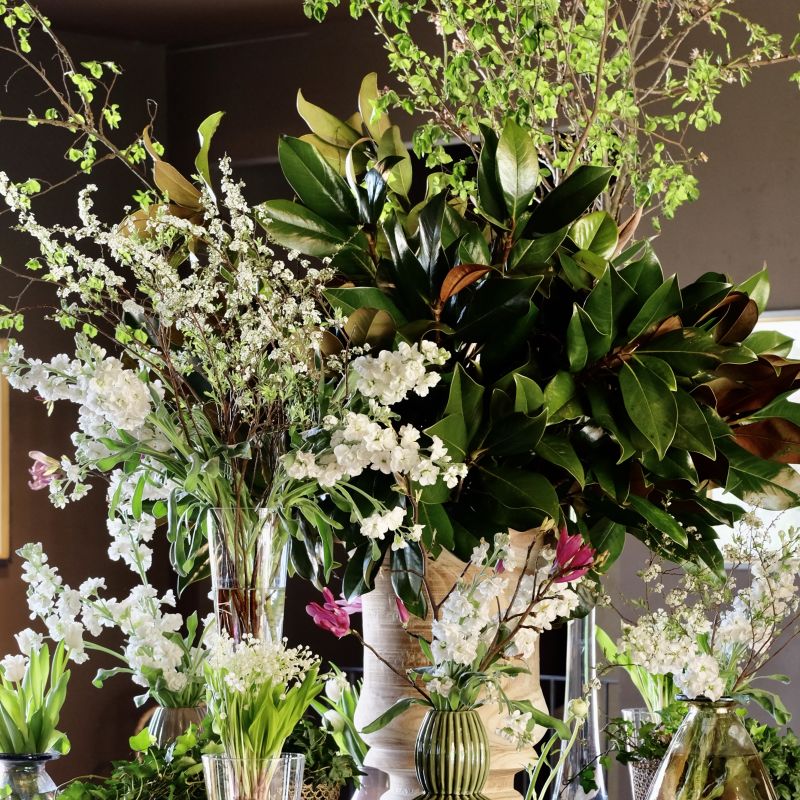 Mesa de Hall con Magnolio