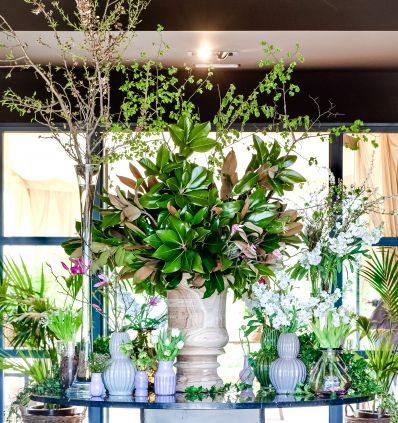 Mesa de Hall con Magnolio