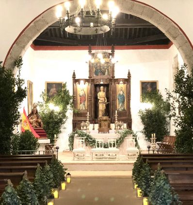 Decoracion Interior ermita natural
