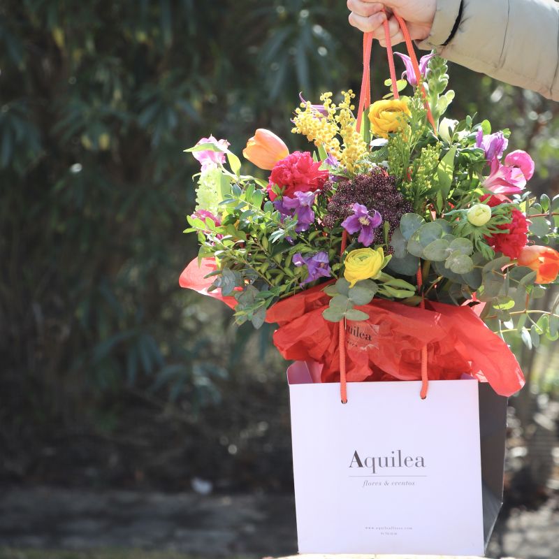 BOUQUET EN BOLSA 
