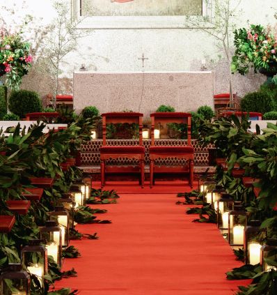 Ceremonia interior Iglesia
