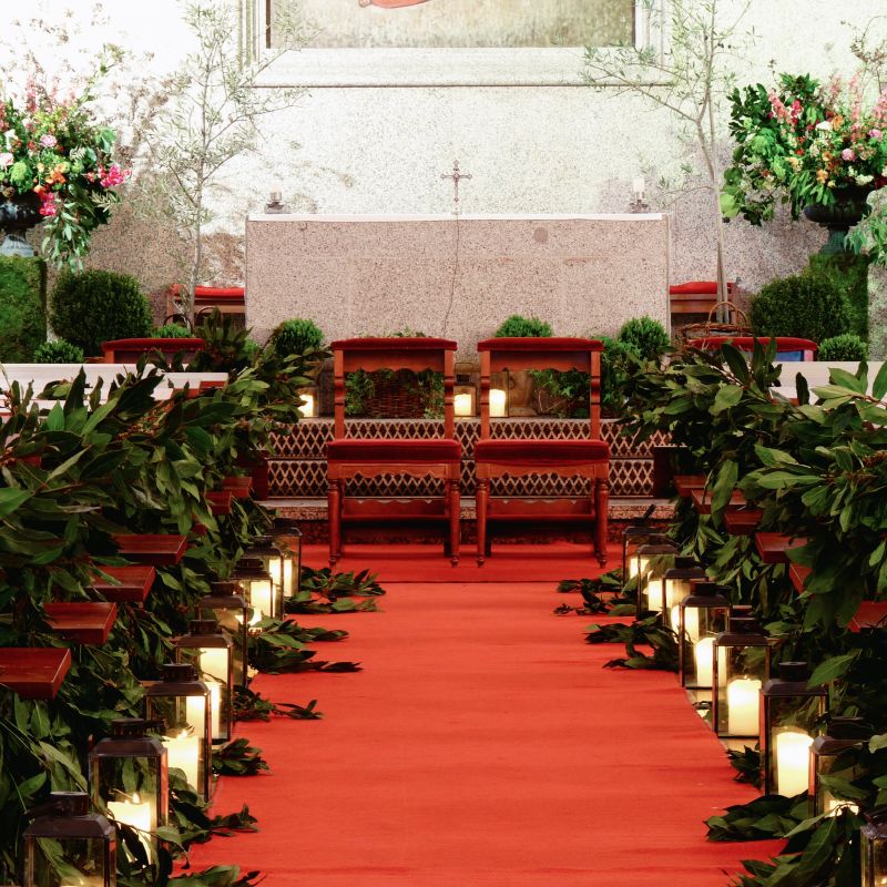 Ceremonia interior Iglesia
