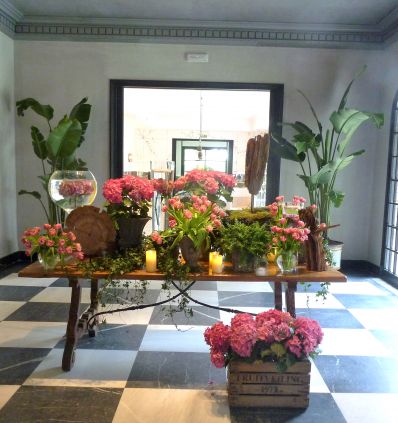 Bodegón hall colorido