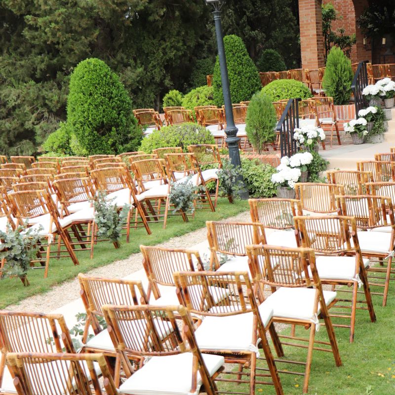 Decoración ramilletes ceremonia