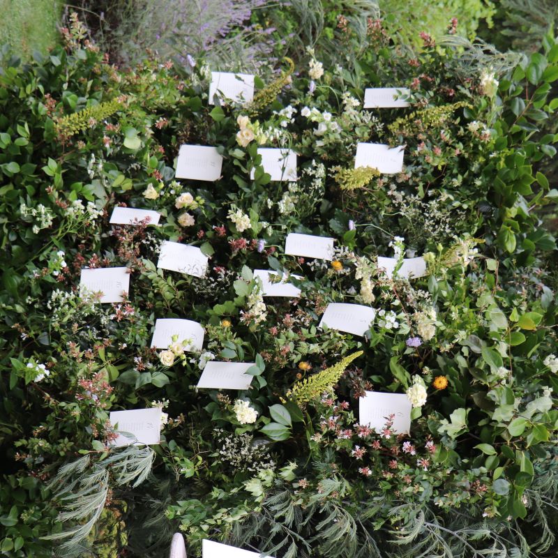 Seating Plan Floral