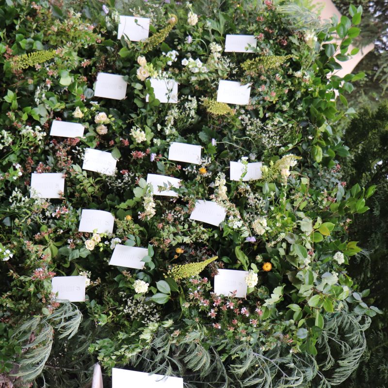 Seating Plan Floral