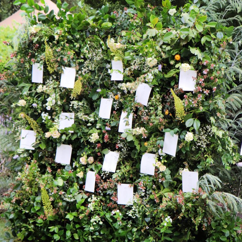 Seating Plan Floral