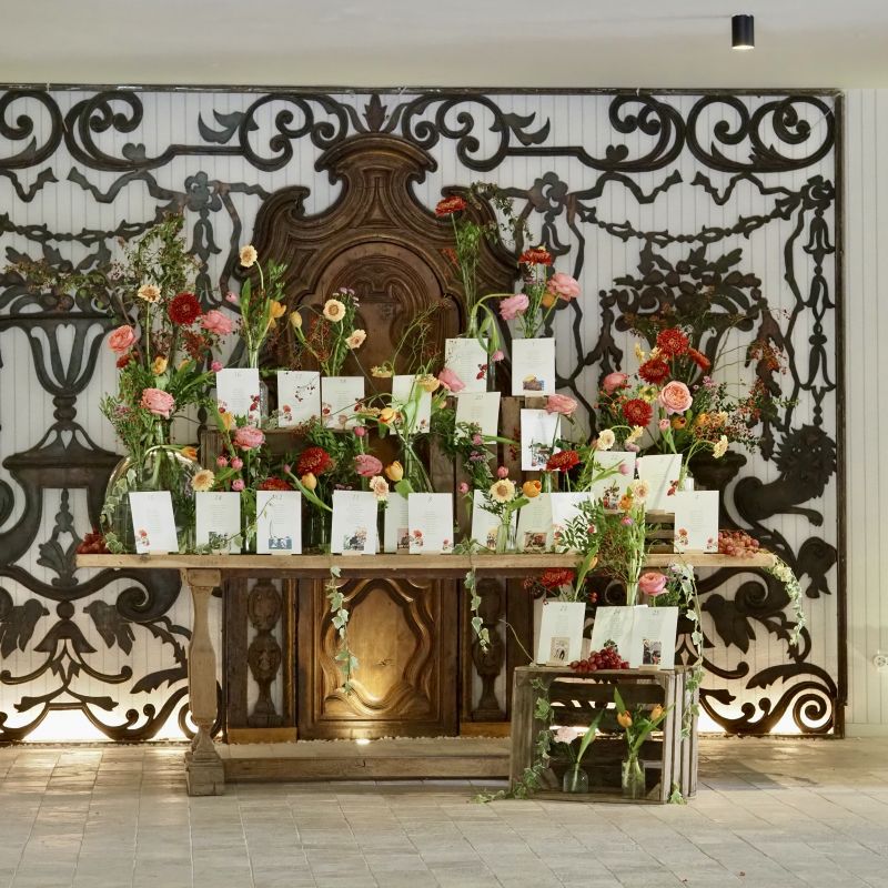 Seating plan violeteros y flores