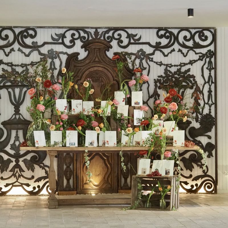 Seating plan violeteros y flores
