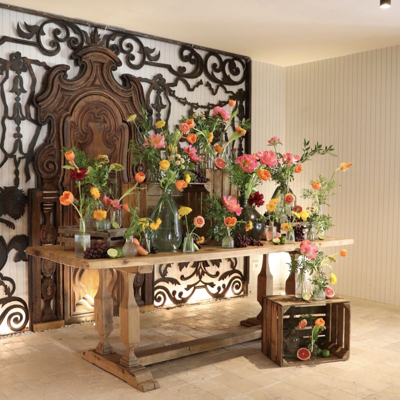 Seating plan violeteros y flores